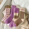 Women'S Socks Winter Warm Resistant Floor Sock Breathable Comfortable Soft Middle Sock Sleep Sox