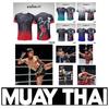 Футболка для тайского бокса с 3D-принтом, винтажная тренировочная, с защитой от ультрафиолета, быстросохнущая, мужская, женская, унисекс, с коротким рукавом, с круглым вырезом, смешанные боевые искусства MMA
