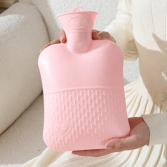 1000ML PVC Hot Water Bottle Leak-proof Hot Cold Compress Hot Water Bag