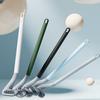 Toilet brush, household toilet long handled soft rubber toilet brush