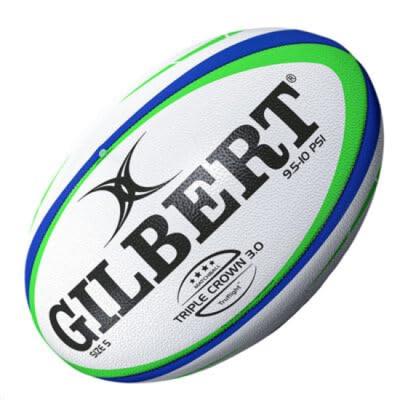 Регбийный мяч Gilbert Triple Crown Размер 5 Select Stock 3.0 (GB9186)