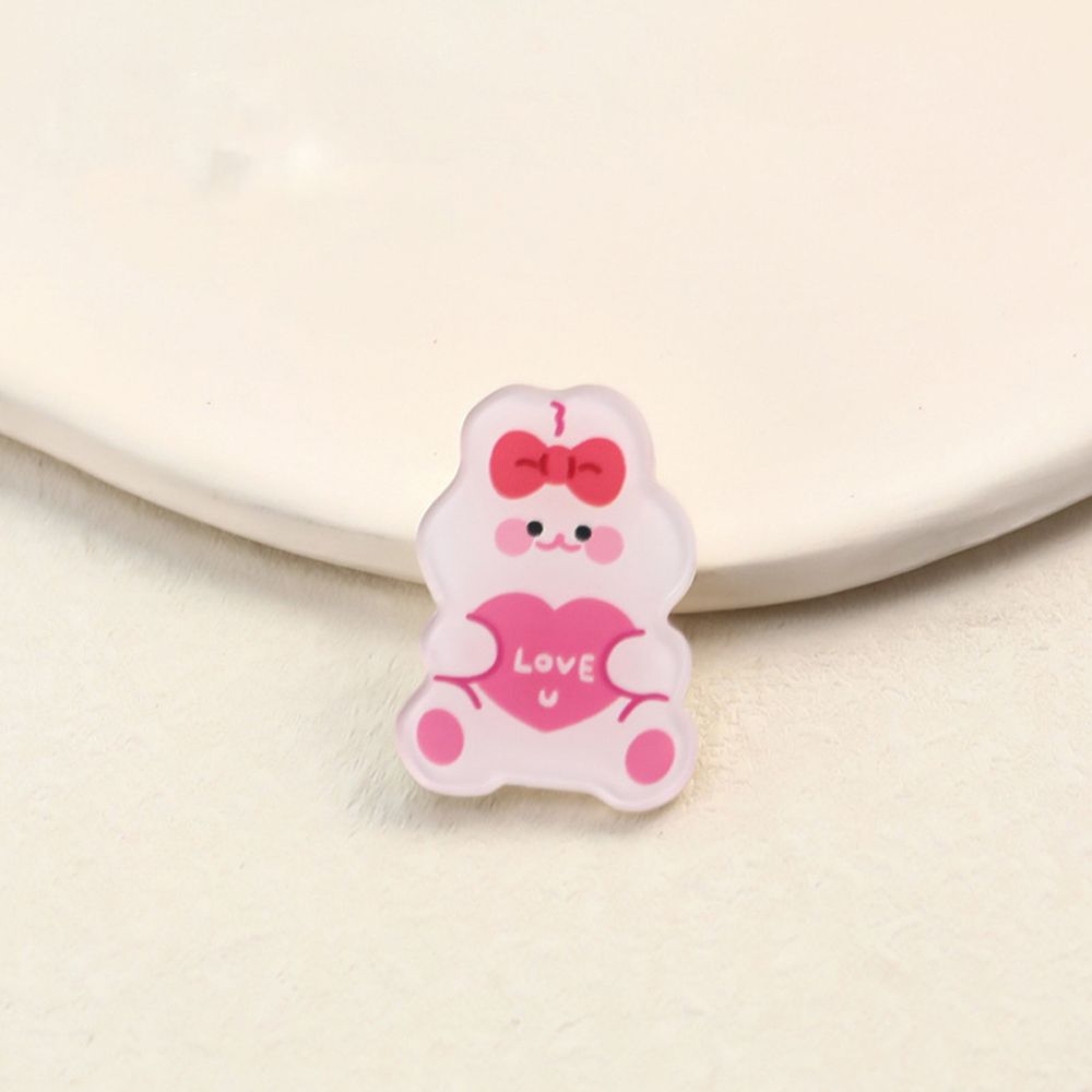 Японская простая милая симпатичная акриловая студенческая модная бижутерия мультяшная брошь корейский стиль брошь украшение на сумку