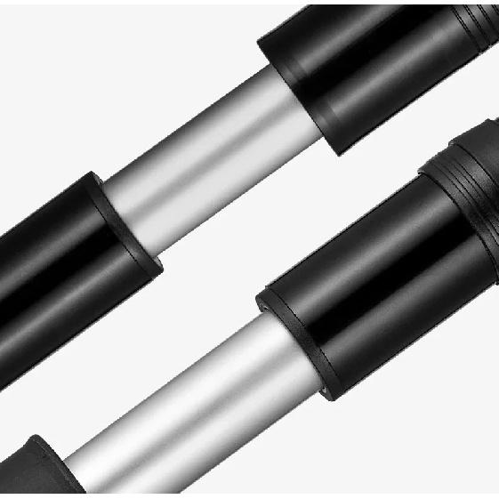ROCKBROS Мини-насос для велосипеда, портативный, 110 PSI, из алюминиевого сплава, для MTB и шоссейных велосипедов, насос для шин, аксессуары для велоспорта