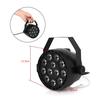 Светодиодный сценический светильник RGBW PAR Lights 12 шт. светодиоды 12 Вт со звуковой активацией, авто