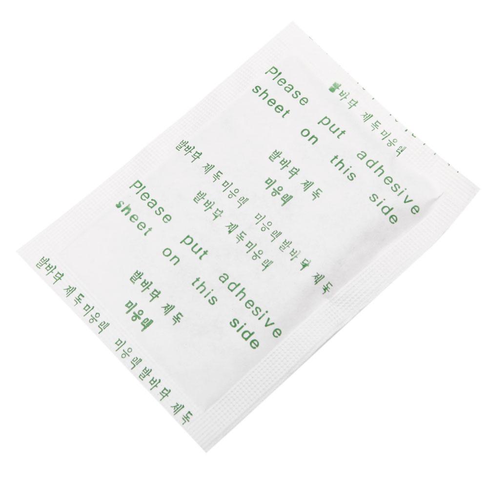 100 шт. Детокс-патчи для ног с бамбуковым уксусом и клейкой лентой