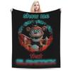 Vintage FNAF At Freddys Bonnie Warm Soft Blanket  Camping Plush Throw Blanket Funny Couch Chair Flannel Bedspread Sofa Bed Cover