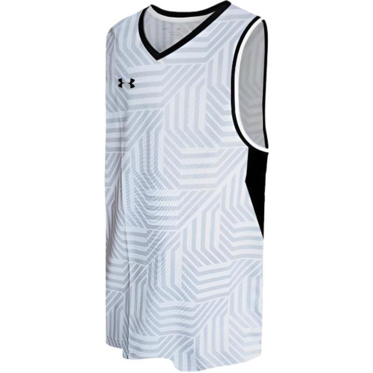 Under Armour Баскетбольная майка мужская белая 23500102-100