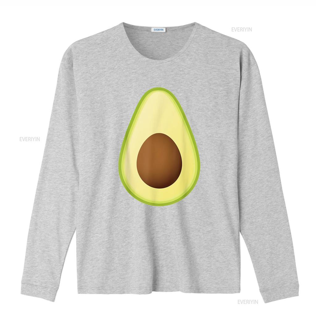 Womens Avocado Costume T Shirt Fruit Halloween Black 2XL vintage Washed Slightly Unisex Casual Breathable Stretched streetwear