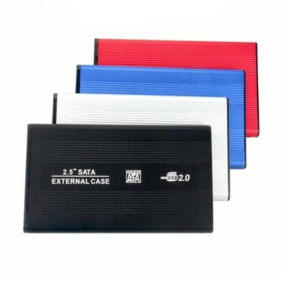 Внешний USB 2.0 2,5-дюймовый SATA SSD HDD корпус мобильный жесткий диск кейс коробка