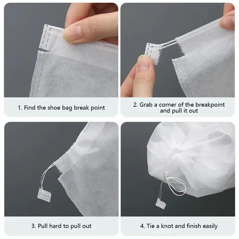 30 pcs Heavy-Duty Storage Shoe Bag Large Size Dustproof Storage Bag Household Use