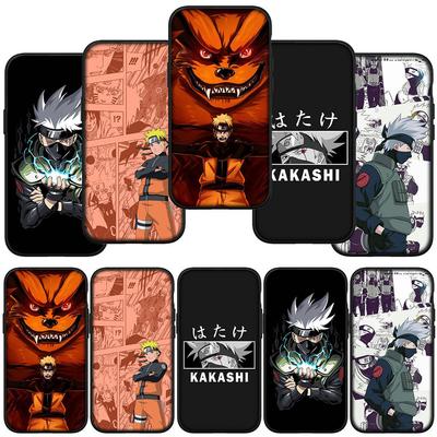 Для iPhone 16 15 X XR Samsung Galaxy S24 S23 A16 A06 14C A15 Xiaomi Redmi Note 13 12 11 Pro Max 9 14 Plus Huawei OPPO аниме Какаши Наруто чехол для телефона