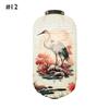 Oriental Style Paper Lantern Japanese Ukiyo-e Traditional Crane Printed Lantern Izakaya Restaurant Cuisine Wedding Party Decor