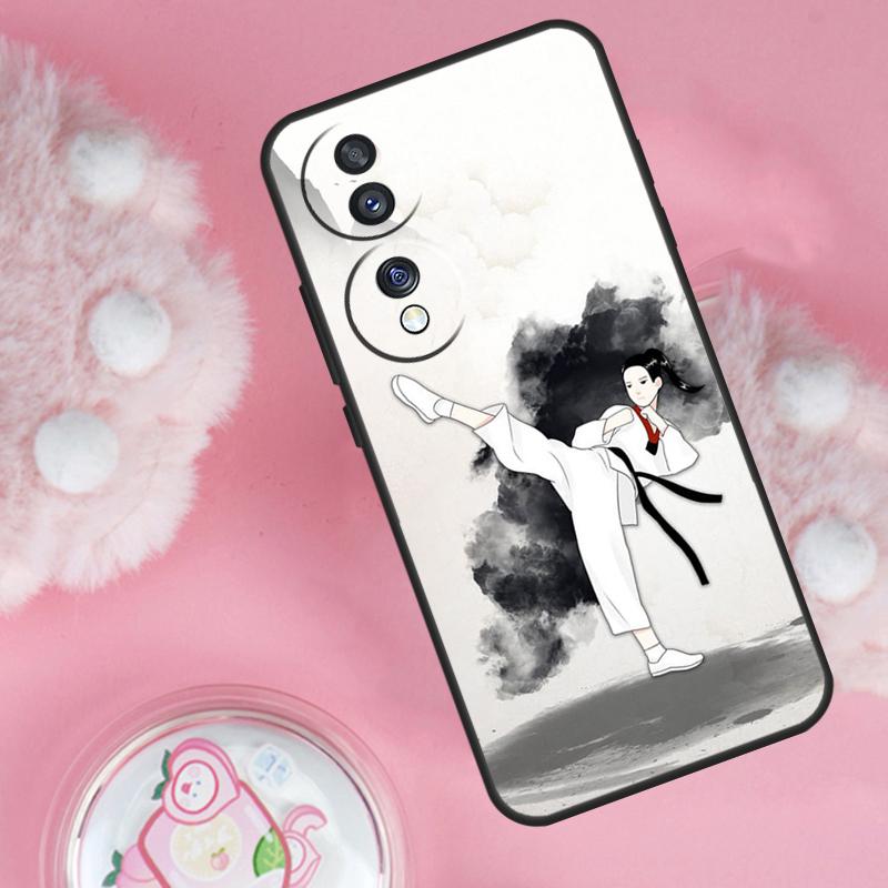 Чехол для Kung Fu Taekwondo Karate для Honor 70 90 50 Lite X9c X8a X8b X9b X9a X8 X9 Honor 200 Lite Magic 5 6 7 Pro