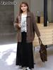 Oversized Knit Sweater for Women Chunky Cable Knit Poncho Coat
