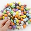 100 шт. Пенопластовые Пасхальные Яйца Счастливой Пасхи Декорации Яйца Поделки Детский Подарок Сувенир Домашний Декор Пасхальная Вечеринка для Вазы Венок Гирлянда