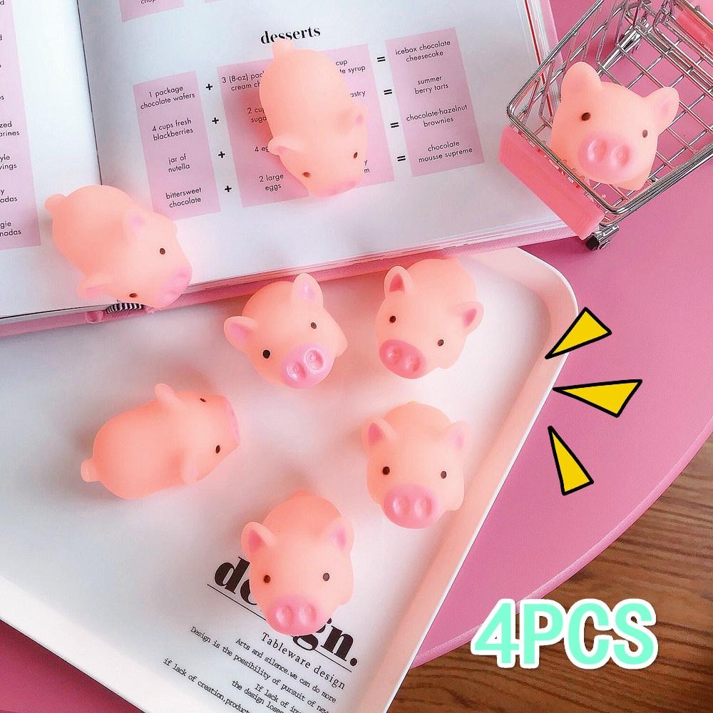 Милые игрушки Забавные игрушки Сжимаемые антистрессовые игрушки Свинья Мультяшная поп-музыка Снимают стресс Дыхание