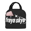 Изолированные сумки для ланча Freya Skye Singer Хранение продуктов Контейнер для еды Харадзюку Охладитель Термосумка для ланча Для пикника