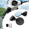 2Pcs Motorcycle Rearview Mirror Handlebar Mirrors Riding Repair Garage Component Motorbike Side