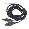 Replacement Sound Upgrade Cable Professional 3.5mm Plug Earphone Replacement Cable for Sennheiser HD580 HD650 HD660S