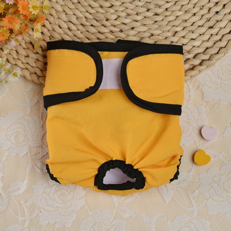 Водонепроницаемые физиологические штаны для домашних собак, подгузники, нижнее белье с защитой от течки, трусы