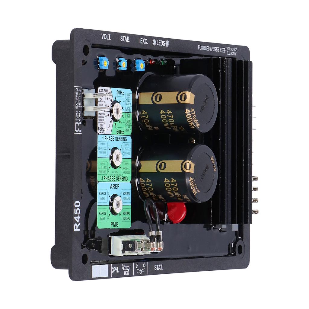 Automatic Voltage Regulator Board AVR Module R450 Alternator Generator Parts 40~150VAC