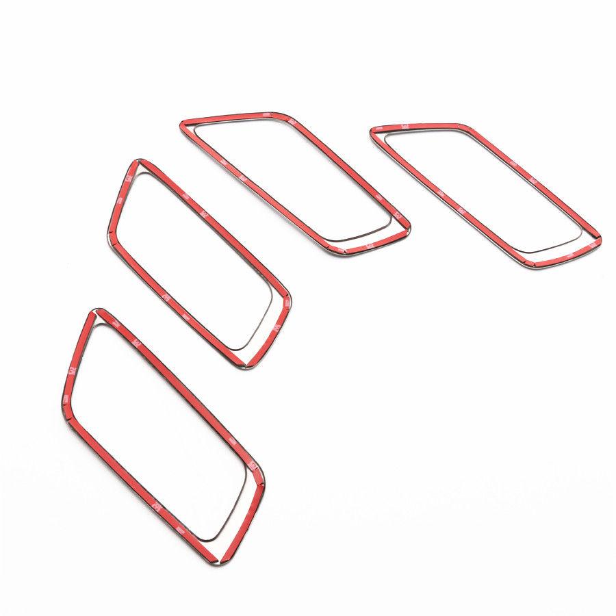 4 шт. SUS304 внутренняя внутренняя ручка из нержавеющей стали, декоративная накладка для Toyota C-HR CHR 2017