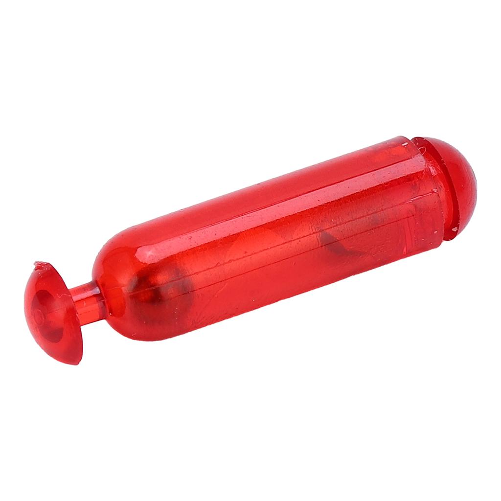 50 шт 21 мм пластиковые погремушки встряхивающие рыболовные приманки вставные трубчатые погремушки для мягкой рыбы красный