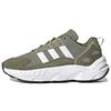 Originals ZX 22 Boost Comfortable Fabric Non-Slip Wear-Resistant Breathable Low-Top Running Shoes Unisex Sneaker Army-Green GX2040