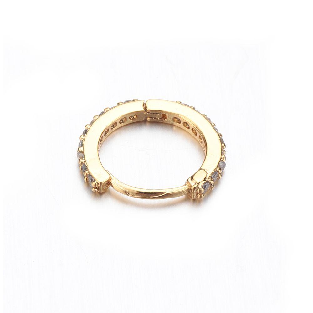 Серебро Золото Розовое золото Дайт Конч Снаг Цирконий Пирсинг уха Серьга-кольцо Huggie Пирсинг тела Кольцо в нос