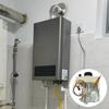 Высокоточные газовые регулирующие клапаны и система термостата Металлическая текстура для газовых котлов Эффективное отопление Диапазон 40-90℃