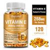 Vitamin E 400 IU - Supports immune function and maintains overall well-being. 2 pcs, 60 tablets