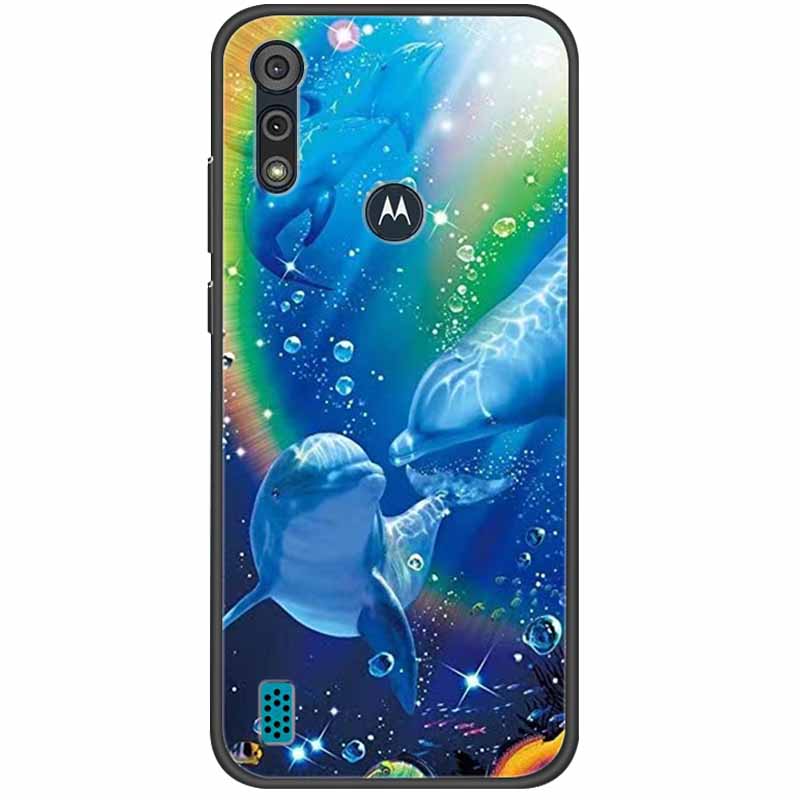 Чехол для Moto E 2020 G Pro Быстрый Ударопрочный Силиконовый Мягкий Модный ТПУ Чехол для Телефона Для Motorola Moto E6s 2020 Чехлы Роскошный Милый