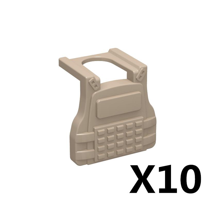 Военная Фигурка MOC Детали Строительных Блоков Жилет Снаряжение Советский Американский Солдат Шлем Кепка Набор Мини Кирпичный Конструктор Подарок K48