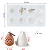 Gift Cake Tools Silicone Chocolate Mold Christmas Decor Resin Mold Pine Cone Mould Cupcake DIY