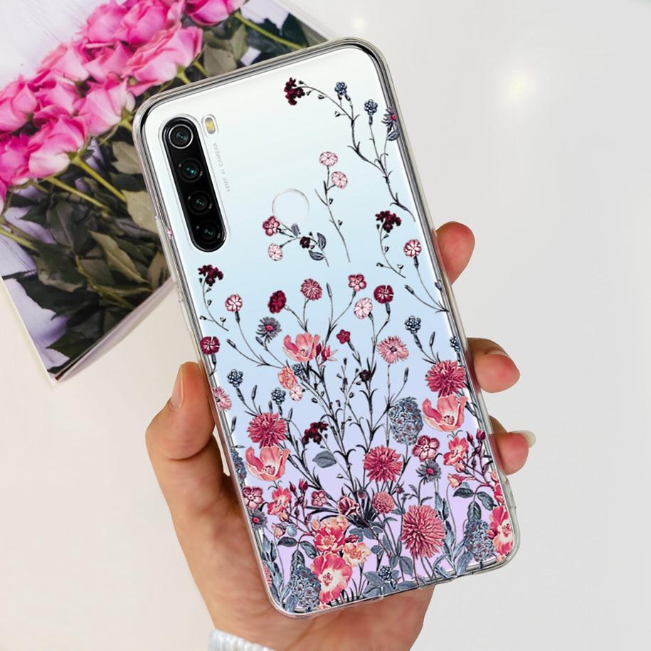 Для чехла Xiaomi Redmi Note 8T Note 8 2021 Чехол Популярный Мраморный Прозрачный Силиконовый Мягкий Funda Для Xiaomi Redmi Note 8 Pro Note8 Coque