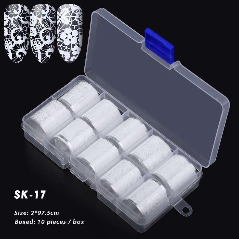 Товары для дизайна ногтей Переводные наклейки Звездная бумага Тибетские цветные лазерные наклейки для дизайна ногтей