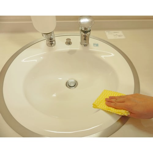 Kakuri Sangyo SUNDRY Counter Cloths, 50 count, Blue, 34 x 50 cm, Nonwoven Fabric, for Cloths, Dusters, and Dishcloths