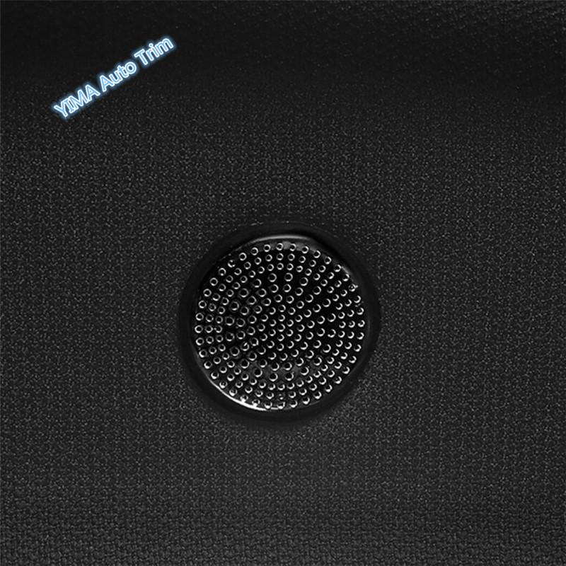 Car Window A Pillar / AC Roof High Pitch Loudspeaker Cover Audio Speakers Trim For Cadillac CT4 - 2024 Interior Accessories