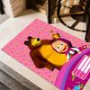 Animals Forest Party Floor Rug Office Rug Design for Bedrooms Playrooms Living Rooms Dining Room Antislip Carpet Office home decor Wedding Party Gift