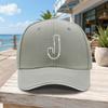 Unisex JLetter Sandwich Baseball Cap  Street Fashion Dad Hat for Casual Sports  Outdoor Wear