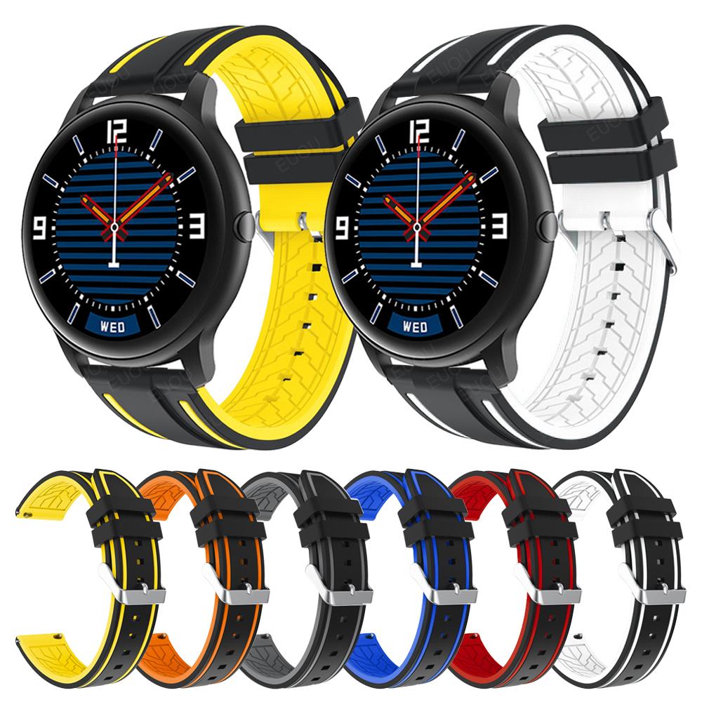 Sports Silicone Strap For imilab kw66 Smart Watch Band Watchband Quick release Rubber Wristband Replacement Accessories