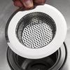 1PCS Kitchen Sink Filter Stainless Steel Mesh Sink Strainer Filter Bathroom Sink Strainer Drain Hole Filter Trap Waste Screen