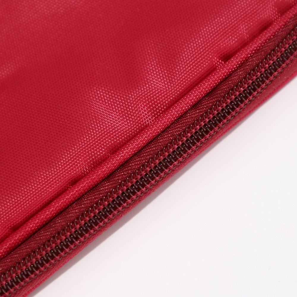 Large Capacity Pencil Bag Multi-Layer Student Stationery Storage Pouch Pencil Case