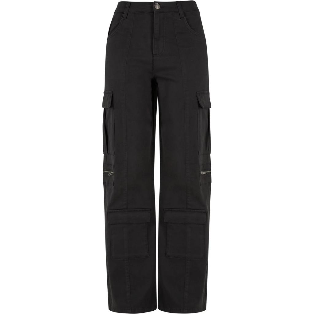 Urban Classics Womens/Ladies Utility Twill Stretch Loose Cargo Trousers