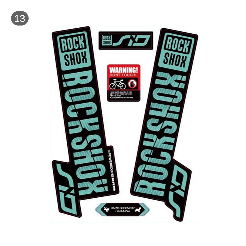 Наклейка на переднюю вилку для Rock Shox Sid Дорожного Велосипеда МТБ Гонки Аксессуары Наклейки Новые