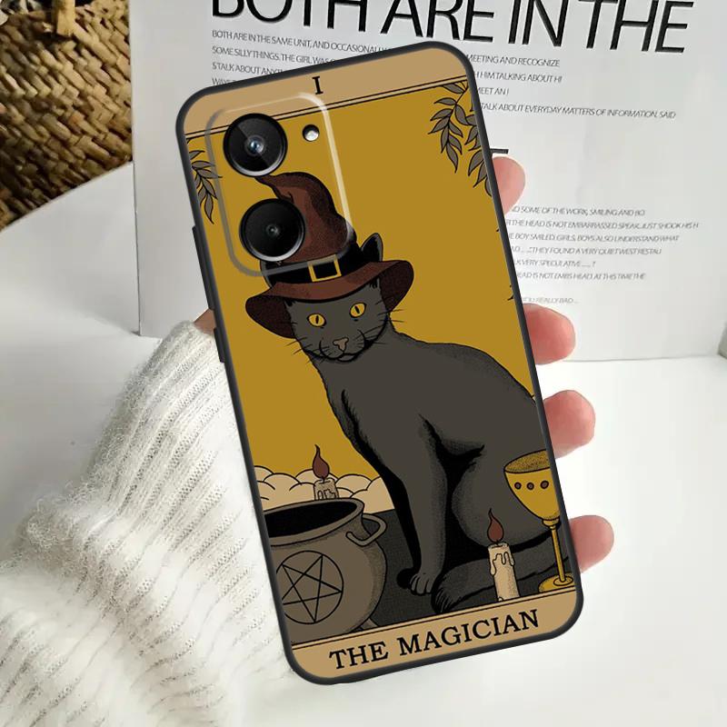 Cats Tarot Witchcraft For Realme 15 10 11 12 13 14 Pro Plus C65 C67 C63 C61 C55 C51 C53 C35 C75 GT6 GT7 Pro Case