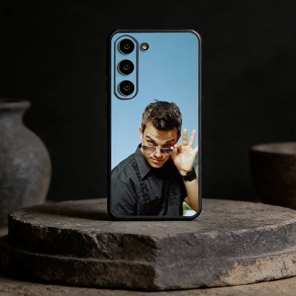 Чехол для телефона Singer R-Robbie W-Williams для Samsung Galaxy A13, 21s, 22, 31, 32, 52, 53, 71, 72, 73, Мягкий черный чехол