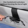 YEW1 Car Eyeglass Holder Glasses Storage Clip For Mercedes Benz AMG GLE GLC W205 W206 W203 W204 W210 W212 Auto Sunglasses Accessories