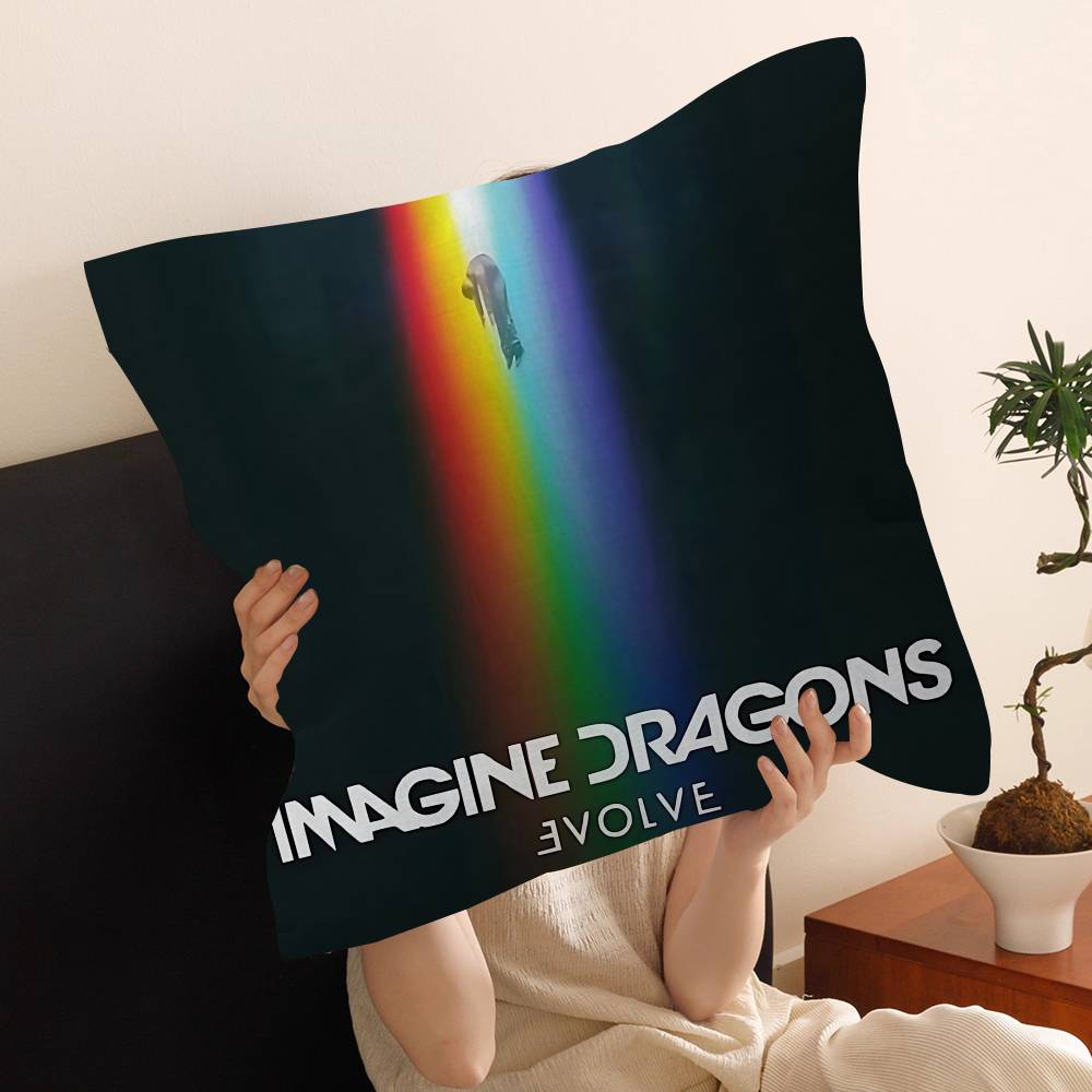 Rock Band Imagine Dragons Наволочка Декоративная Подушка Диван Домашний Декор Чехол Наволочки