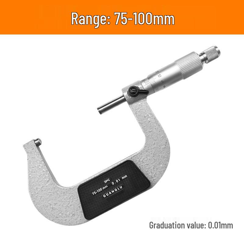 Guanglu High Precision Outer Diameter Micrometer 0.01mm Spiral Mechanical Vernier Caliper